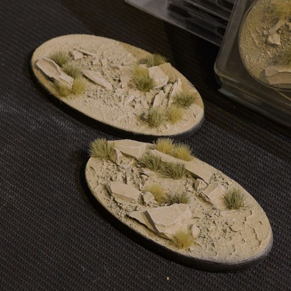 GamersGrass Arid Steppe Bases Oval 90mm x2