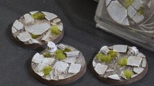 GamersGrass Temple Bases Round 50mm x3